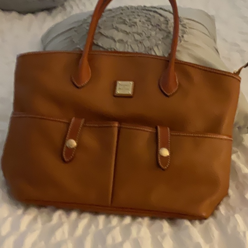 Dooney and Bourke tote caramel color - Picture 3 of 7